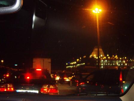 Ferry con niños. Italia. España