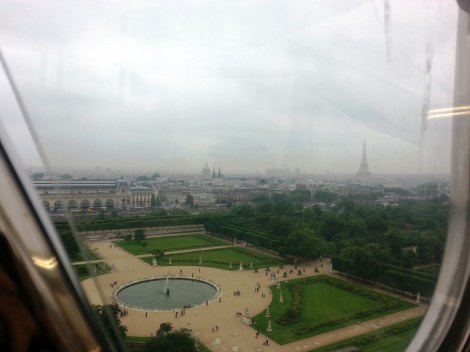 París con niños. Turismo familair Cuatro a bordo