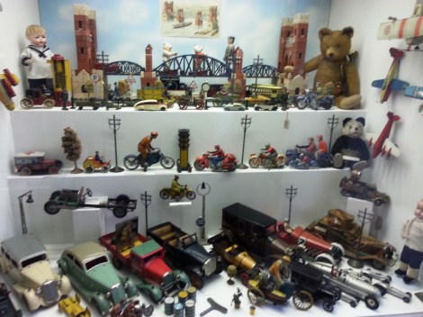 El museo del Juguete además de por su colección vale la pena por sus vistas