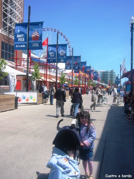 Navy Pier Chicago con niños