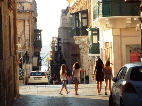 La mires por donde la mires Valletta siempre mira al mar