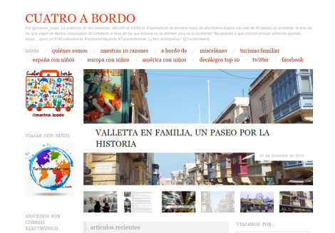 En Cuatroabordo.com encontrarás propuestas de primera mano para disfrutar en familia